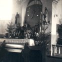 Interiér kostela mezi světovými válkami, nedatováno