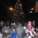Rozsvícení vánočního stromu u fary, 2009
