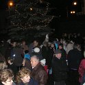 Rozsvícení vánočního stromu u fary, 2009